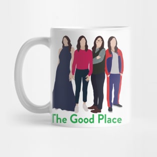 the good place janets illustration Mug